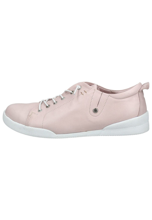 Andrea Conti Halbschuhe Leder Hellrosa