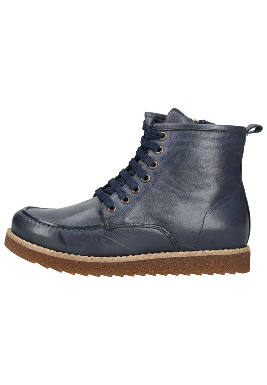 Andrea Conti Sneaker Leder Dunkelblau