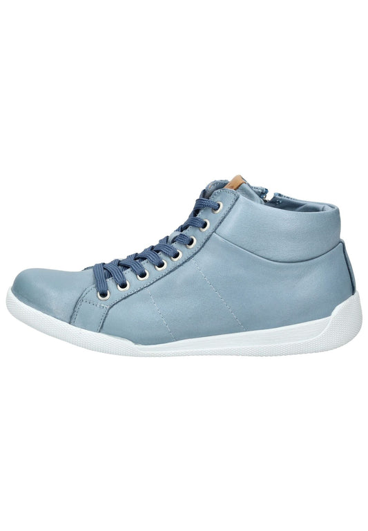 Andrea Conti Sneaker Veloursleder Blau