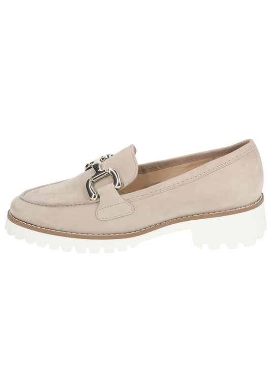 ara Slipper Veloursleder Sand