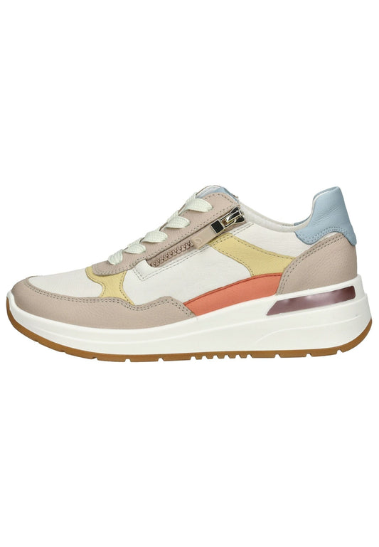 ara Sneaker Leder Beige/Offwhite