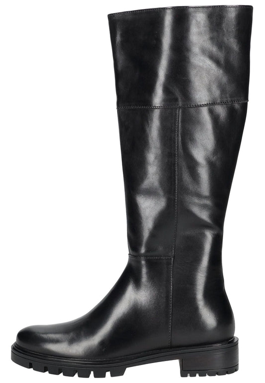 ara Stiefel Glattleder Schwarz/Schwarz