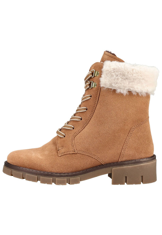 ara Stiefelette Veloursleder Braun
