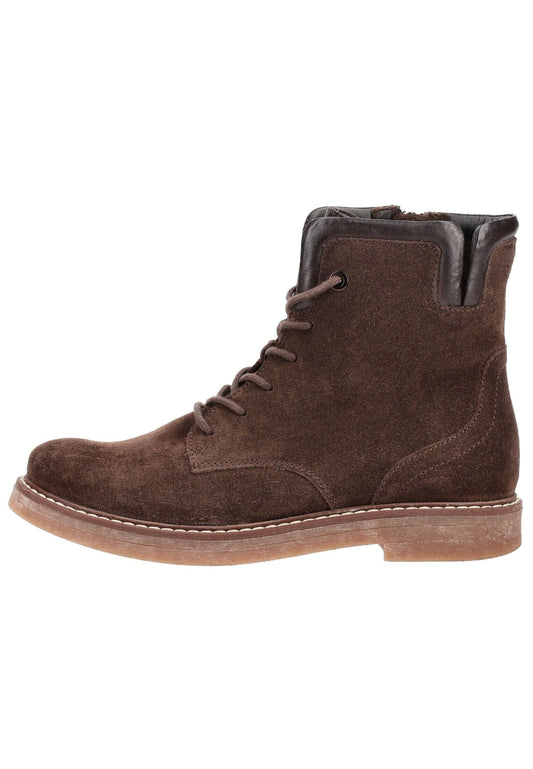ara Stiefelette Veloursleder Dunkelbraun