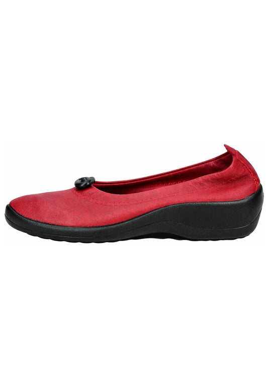 ARCOPEDICO Ballerinas Lederimitat Cherry
