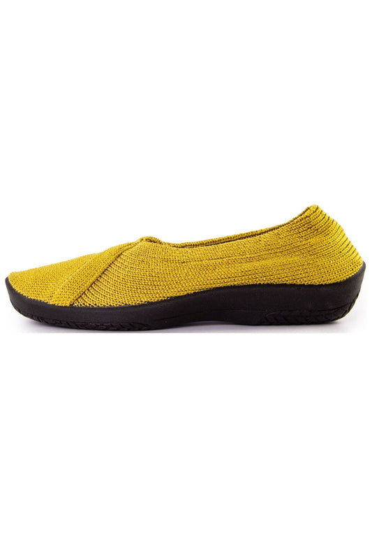 ARCOPEDICO Slipper Textil Senf