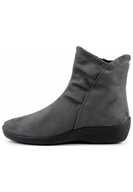 ARCOPEDICO Stiefelette Lederimitat Antrazit