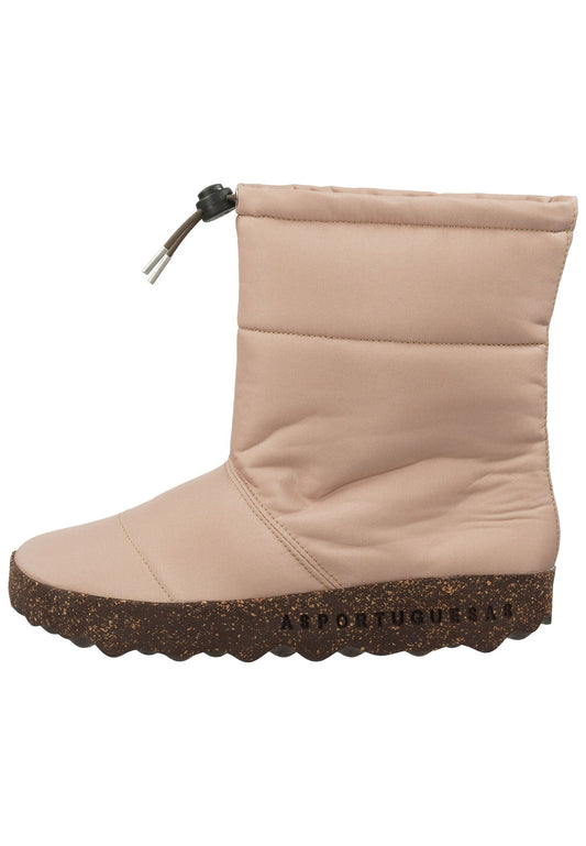 ASPORTUGUESAS Stiefelette Nylon Taupe Warmfutter
