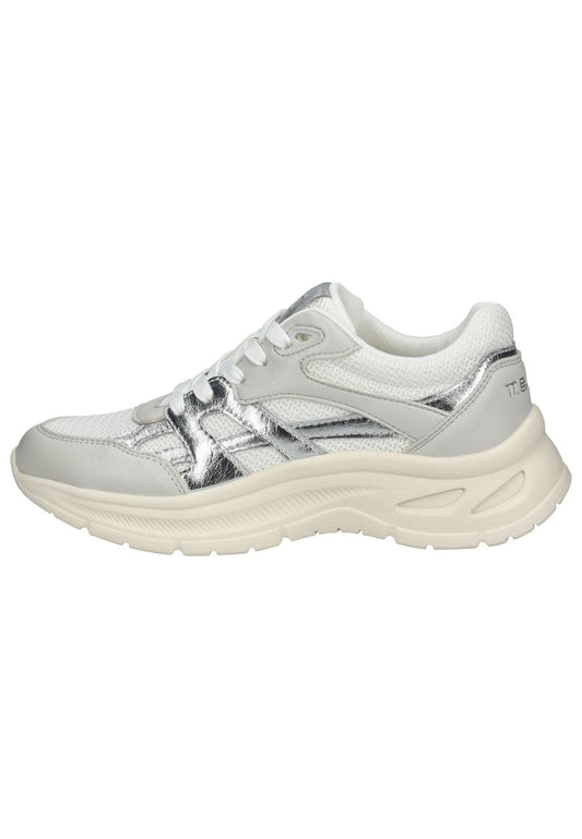 Bagatt Sneaker Lederimitat/Mesh Hellgrau