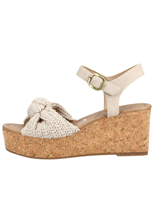 Blowfish Sandalen Lederimitat/Textil Beige