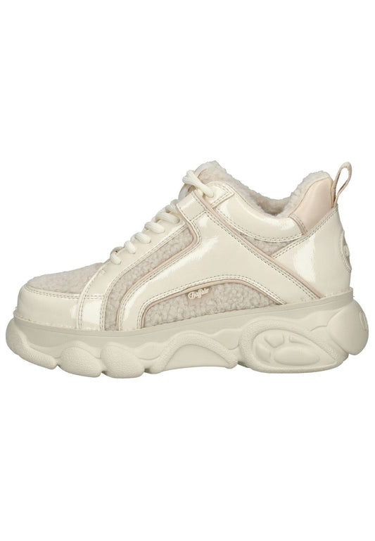 Buffalo Sneaker Lederimitat/Textil Cream