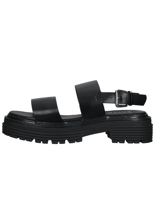 Bullboxer Sandalen Lederimitat Schwarz