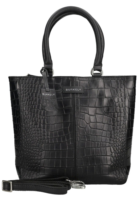 BURKELY Taschen Leder Schwarz