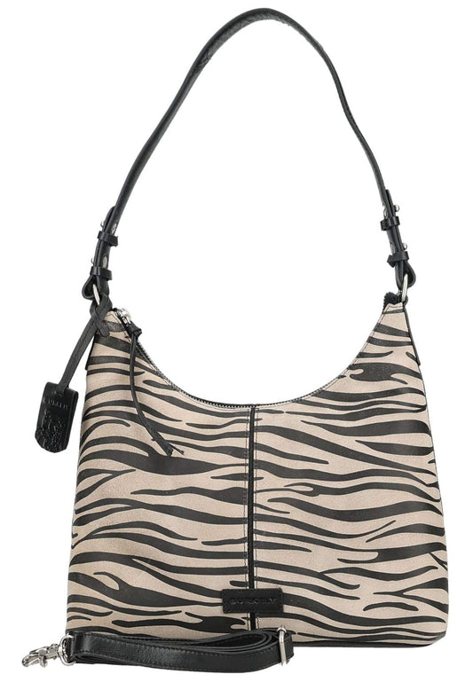 BURKELY Taschen Veloursleder Zebra
