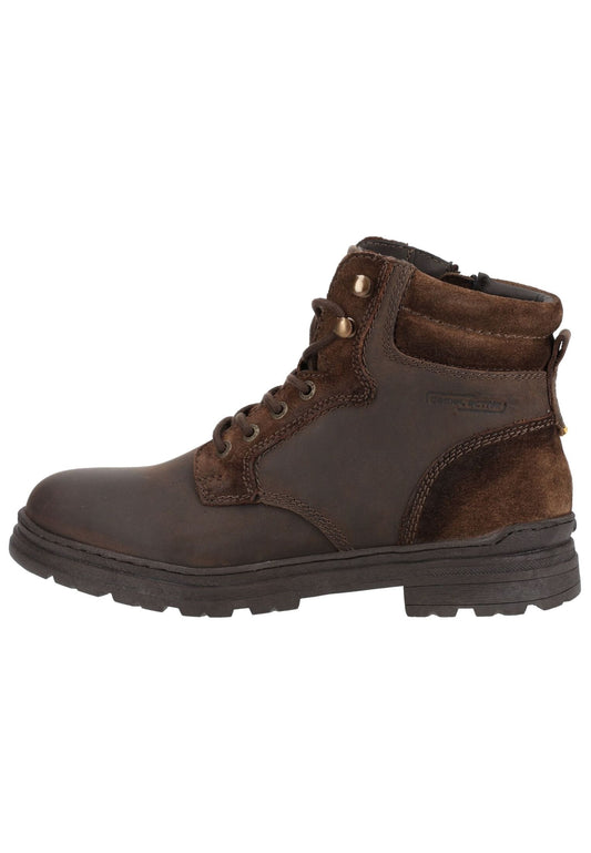 camel active Stiefelette Leder Cafe Warmfutter