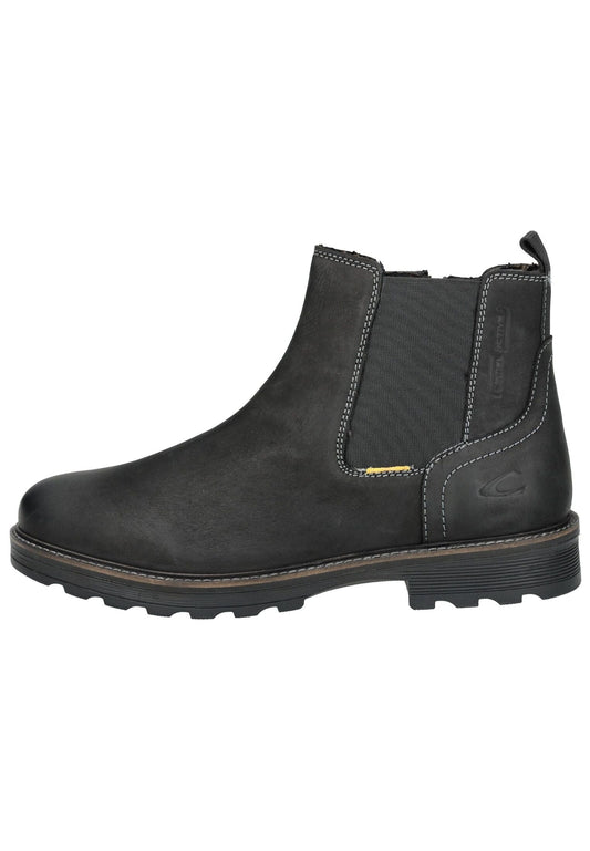 camel active Stiefelette Leder Schwarz