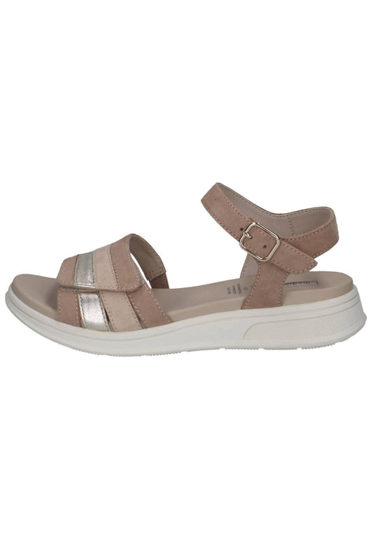 Caprice Sandalen Leder Sand