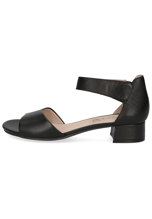 Caprice Sandalen Nappaleder Schwarz