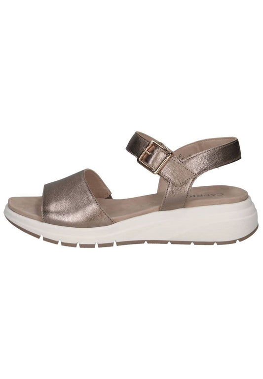 Caprice Sandalen Nappaleder Taupe