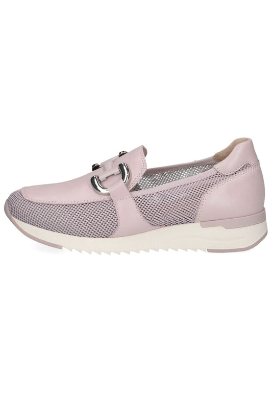 Caprice Slipper Leder/Textil Purple