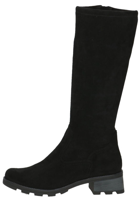Caprice Stiefel Lederimitat Schwarz Warmfutter
