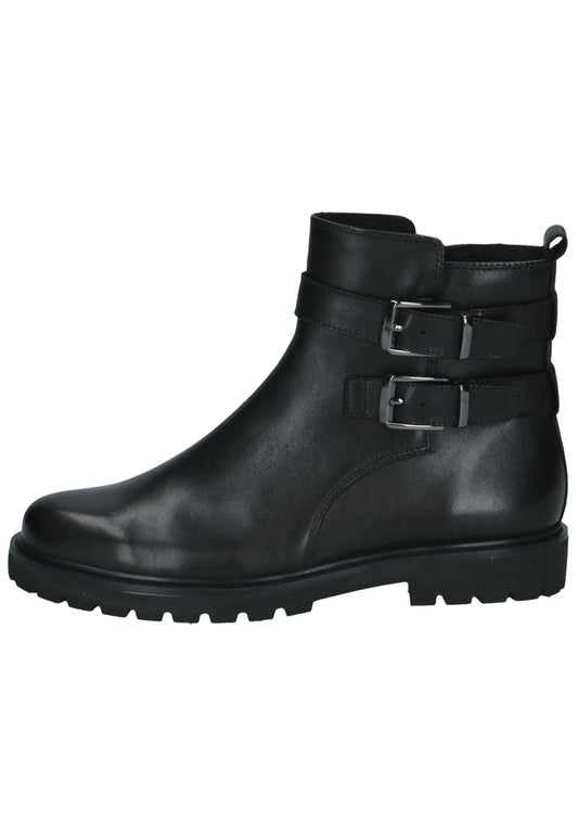 Caprice Stiefelette Leder Schwarz
