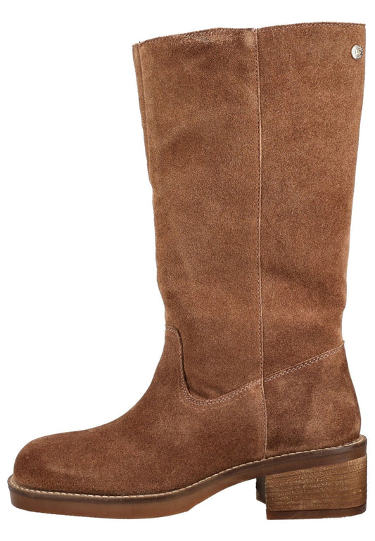 CopenhagenShoes Stiefel Veloursleder Braun