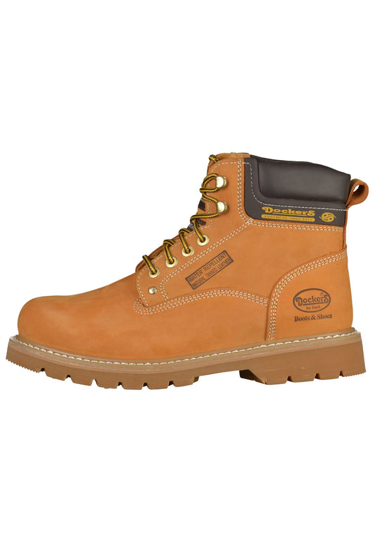 Dockers Stiefelette Leder Golden Tan
