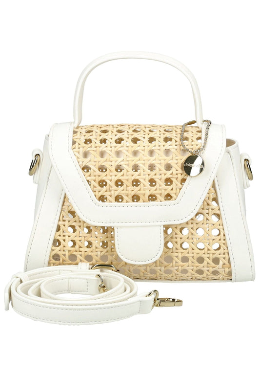 Dolce Vita Taschen Lederimitat/Textil Weiß