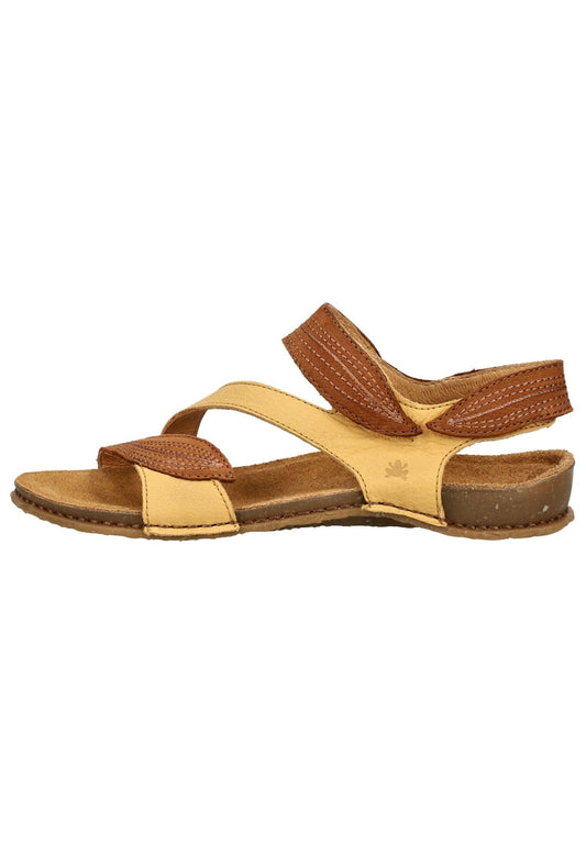El Naturalista Sandalen Nubukleder Honey
