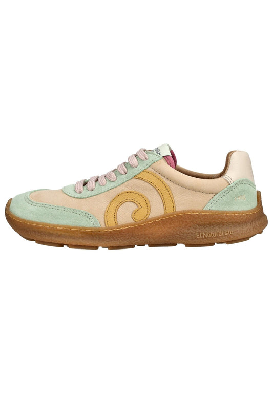El Naturalista Sneaker Leder Türkis/Beige
