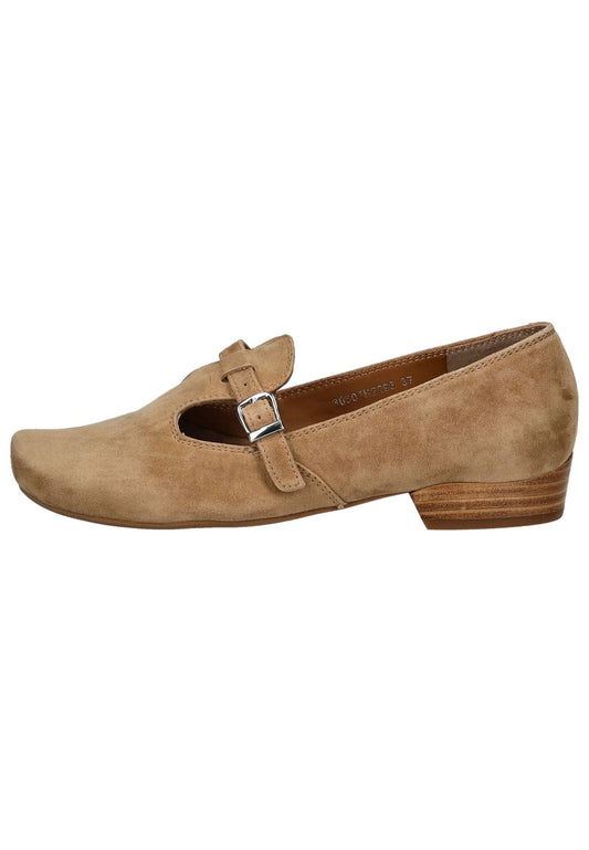 Everybody Slipper Veloursleder Dunkelbraun