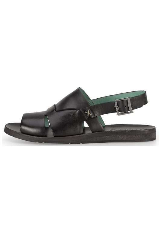FELMINI Sandalen Leder Schwarz