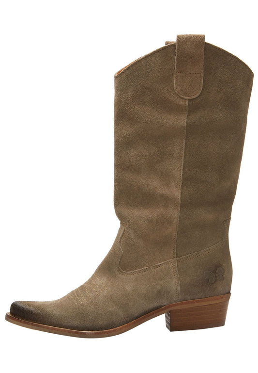 FELMINI Stiefel Leder Grau