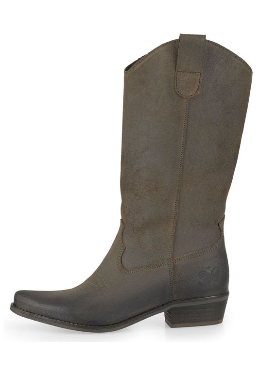 FELMINI Stiefel Leder Grün