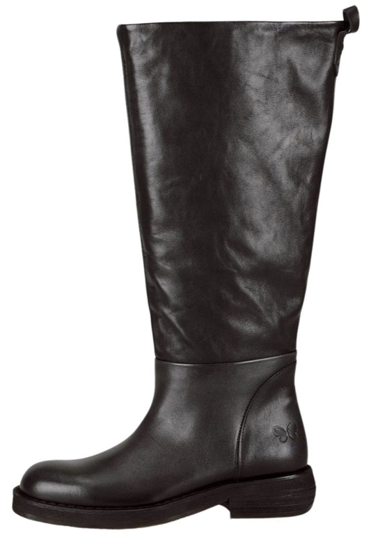 FELMINI Stiefel Leder Schwarz