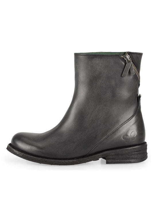 FELMINI Stiefelette Glattleder Schwarz