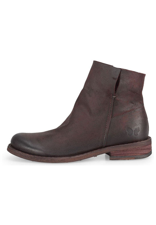 FELMINI Stiefelette Veloursleder Braun