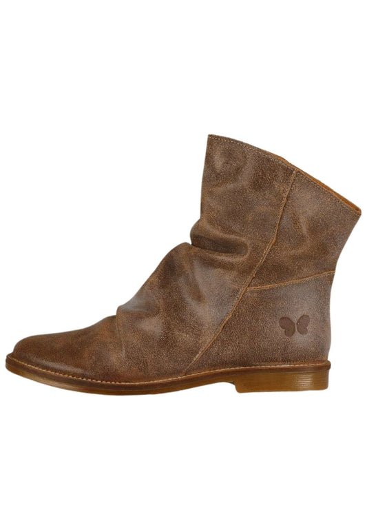 FELMINI Stiefelette Veloursleder Camel
