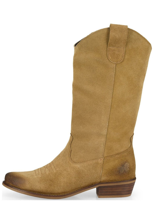 FELMINI WIDE FIT Stiefel Leder Stone