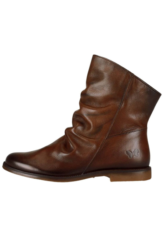 FELMINI WIDE FIT Stiefelette Leder Dunkelbraun