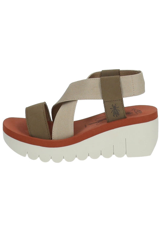 FLY London Sandalen Leder Mehrfarbig