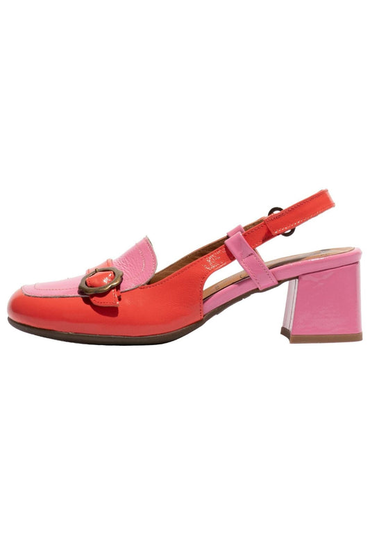 FLY London Sandalen Leder Pink