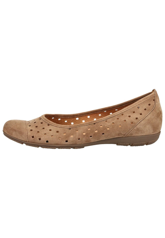 Gabor Ballerinas Leder Braun