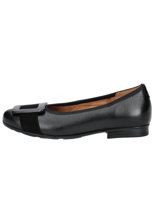 Gabor Comfort Ballerinas Nappaleder Schwarz