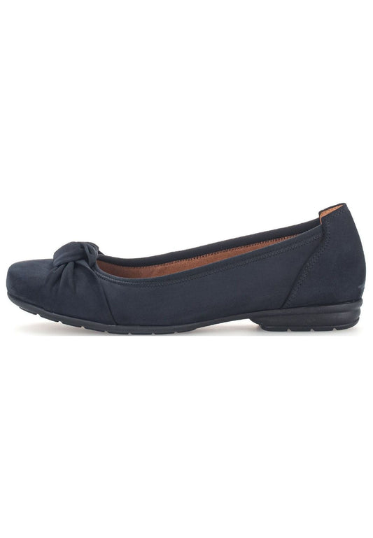Gabor Comfort Ballerinas Nubukleder Nachtblau