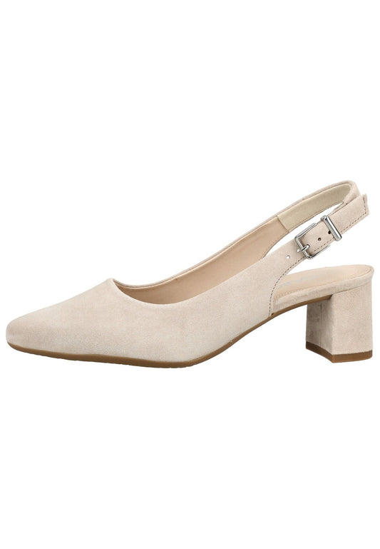 Gabor Comfort Pumps Veloursleder Creme