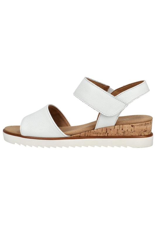 Gabor Comfort Sandalen Leder Weiß