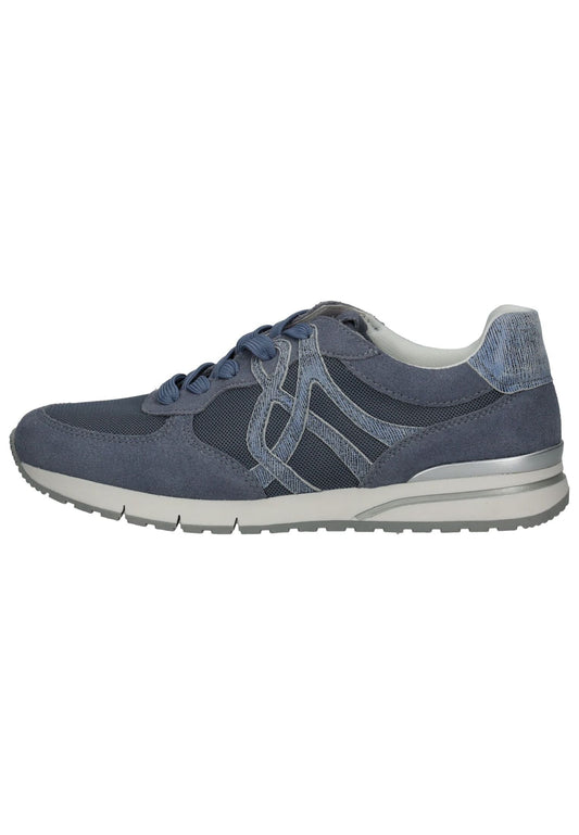 Gabor Comfort Sneaker Veloursleder Blau