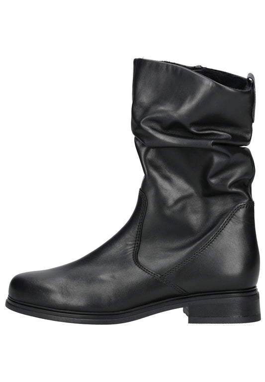 Gabor Comfort Stiefel Leder Schwarz